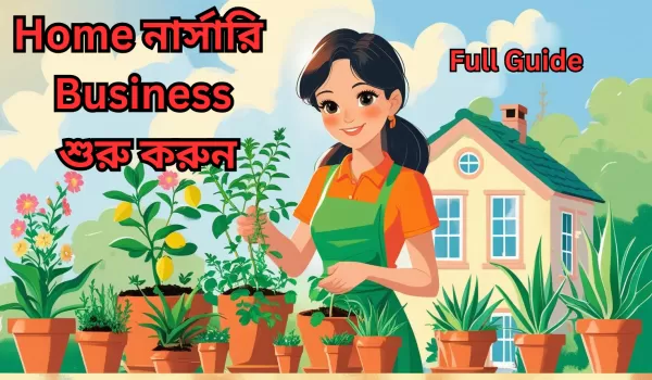 বাড়িতে বসেই শুরু করুন হোম নার্সারি – আয় করুন গাছ বিক্রি করে!